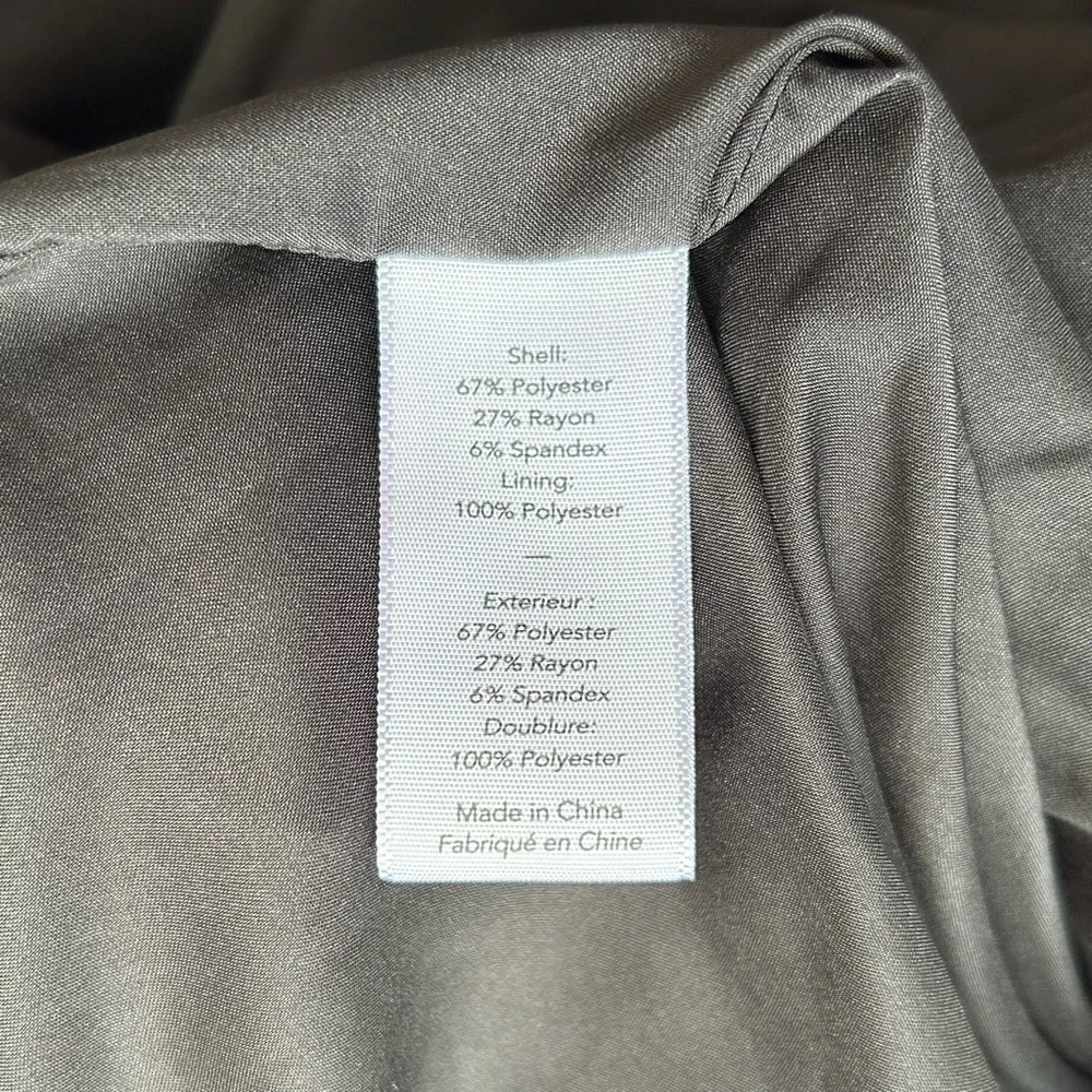 Likely Black Tamarelli Gown Revolve Mermaid Side Cutout Spaghetti Straps Size 14 - Picture 13 of 13